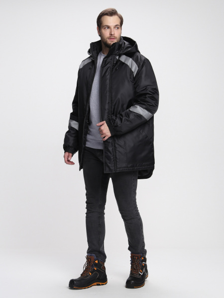 Куртка зимняя Урбанкор СОП (тк.Оксфорд), черный