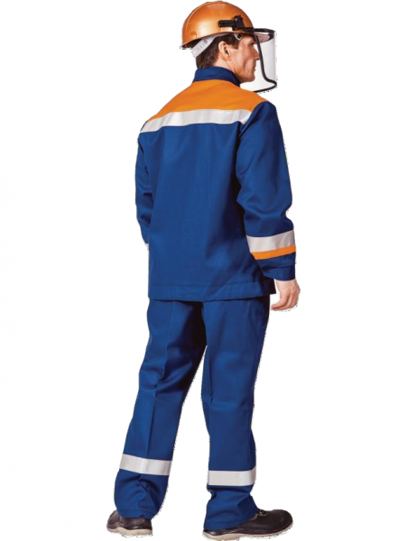 Костюм летний Энергия-А (13,2 кал.), т.синий/оранжевый
