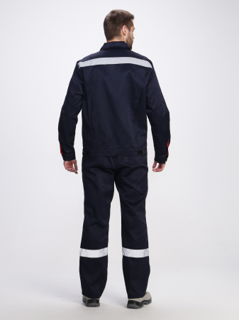 Костюм Флофт-2 СОП (тк.Смесовая,210) п/к, т.синий/васильковый/красный