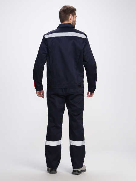 Костюм Флофт-2 СОП (тк.Смесовая,210) п/к, т.синий/васильковый/красный