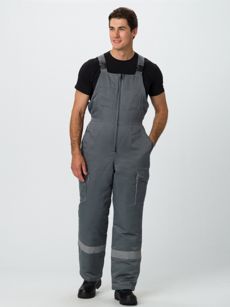 Костюм зимний Нейч-2 СОП (тк.Смесовая,210) п/к, серый/св.серый