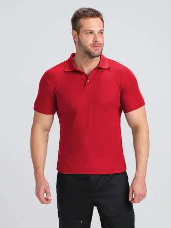 Рубашка поло ProfLineBase (тк.Пике,180), красный