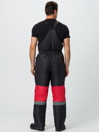 Костюм зимний Мегрес-2 СОП (тк.OxLine,90) п/к, красный/черный