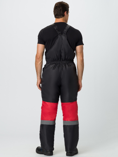 Костюм зимний Мегрес-2 СОП (тк.OxLine,90) п/к, красный/черный