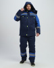 Костюм зимний Бивек-2 СОП (тк.Смесовая,210) пк, т.синий/васильковый/лимонный