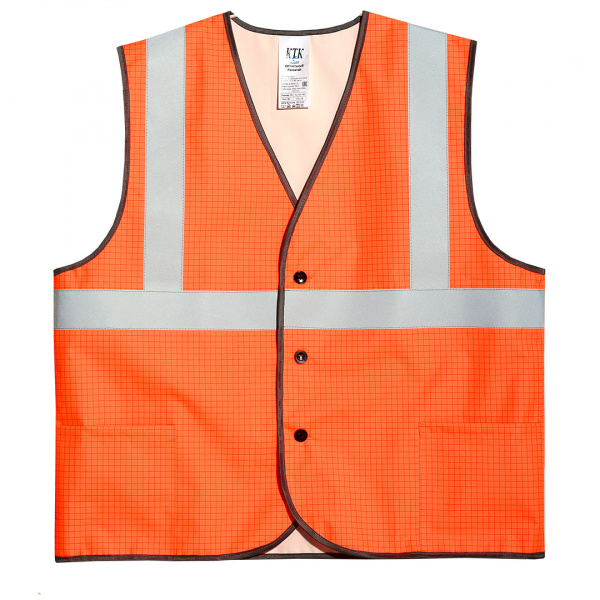 Жилет сигнальный огнестойкий Прометей СОП-3 (тк.Полиэфир,250) тип-2, лимонный