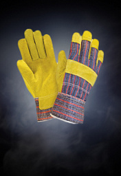 Перчатки кожаные, спилковые