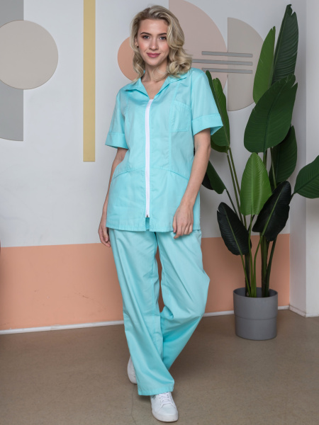 Костюм женский Бьютис (тк.ТиСи), мятный