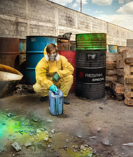 Полумаска RESPIK® 800, серый