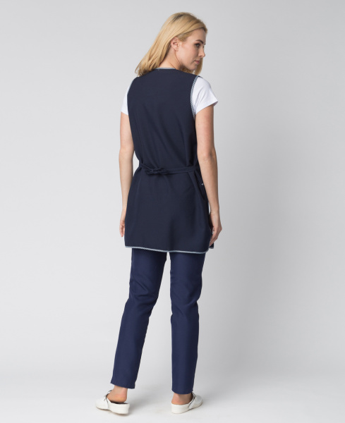 Фартук-сарафан Света-01 (тк.Габардин,160), т.синий