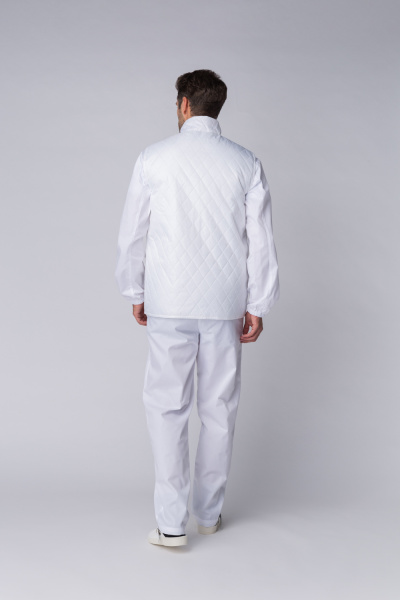 Жилет утепленный Хаспфуд (тк.Дюспо,80), белый