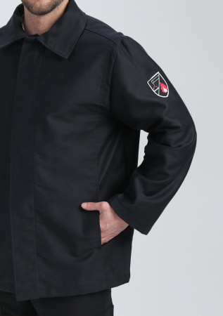 Костюм от повышенных температур Мастерфилд-1 (тк.Молескин,280) брюки, черный