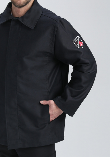 Костюм от повышенных температур Мастерфилд-1 (тк.Молескин,280) брюки, черный