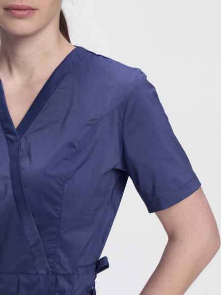 Костюм женский MedLine Оксана (тк.Стрейч,120), т.синий