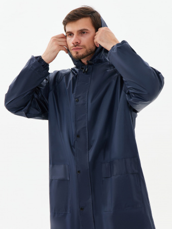 Плащ влагозащитный ProfLineSpecialist (ПВХ,210), т.синий