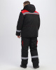 Костюм зимний Нейч-Премиум СОП К. (тк.Смесовая,240) п/к, черный/красный