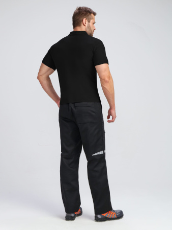 Рубашка поло ProfLineBase (тк.Пике,180), черный