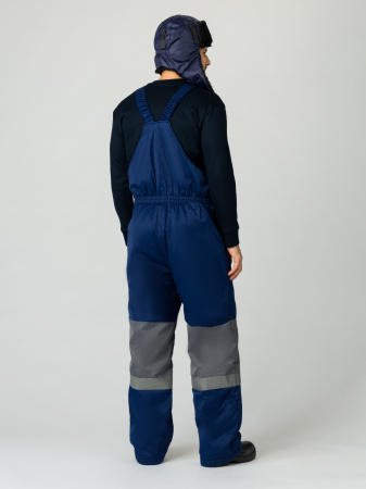 Костюм зимний Нордхард-2 СОП (тк.Смесовая,250) п/к, т.синий/серый
