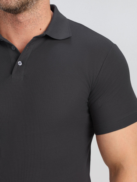 Рубашка поло ProfLineBase (тк.Пике,180), серый/2