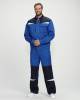 Костюм Строй-1 CH МВО (тк.Смесовая,280) брюки, васильковый/т.синий