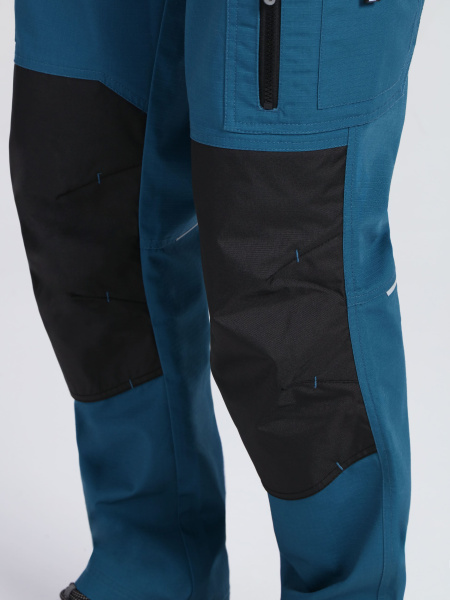 Полукомбинезон ProfLineSpecialist (тк.РипСтоп,240), циан/черный