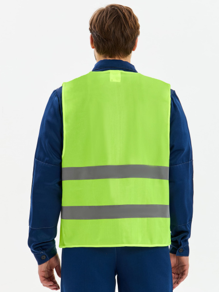 Жилет сигнальный ProfLineBase (тк.Полиэфир,60), желтый