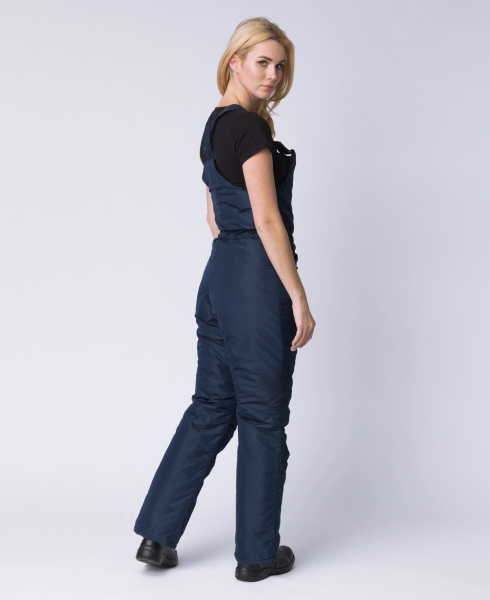 Полукомбинезон зимний женский Сакрин (тк.Таслан,135), т.синий