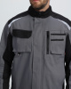 Куртка Айкор (тк.Смесовая,260), т.серый/черный