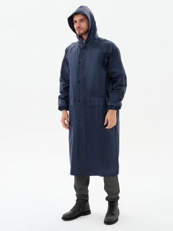 Плащ влагозащитный ProfLineSpecialist (ПВХ,210), т.синий