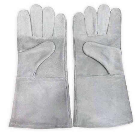 Перчатки (краги) спилковые термозащитные ProfLineSpecialist, серый