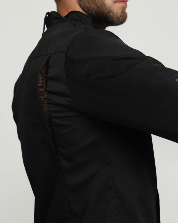 Китель повара Гарво (тк.Смесовая,160), черный