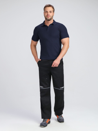 Рубашка поло ProfLineBase (тк.Пике,180), т.синий