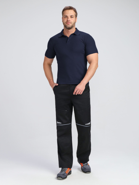 Рубашка поло ProfLineBase (тк.Пике,180), т.синий