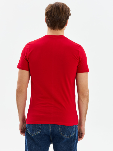 Футболка ProfLineBase (тк.Трикотаж,160), красный