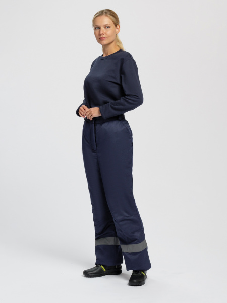 Брюки зимние женские Кнейд СОП (тк.Смесовая,210), т.синий