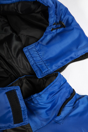 Костюм зимний Мегрес-2 СОП (тк.OxLine,90) п/к, васильковый/черный